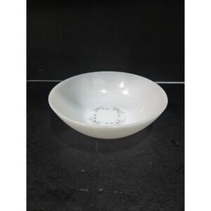 Anchor Hocking Silver Wheat Serving Bowl, Harvest Pattern, Suburbia Dessert Bowl